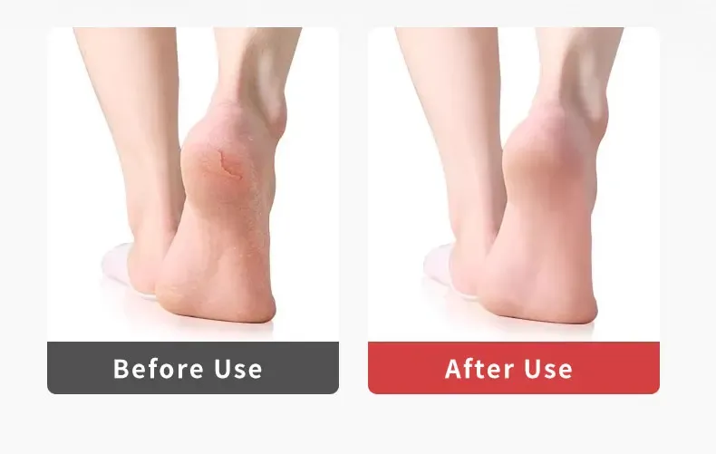 Pierre ponce naturelle pour les pieds, finition soignée