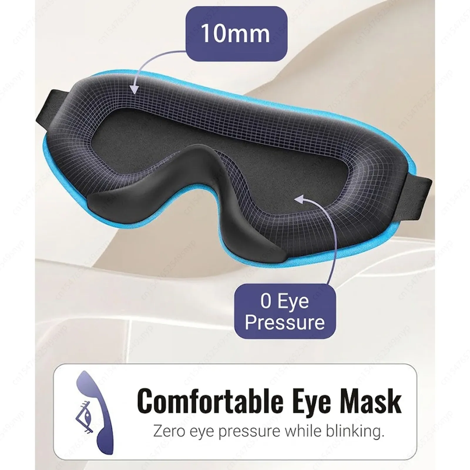 Masque de sommeil en situation de détente