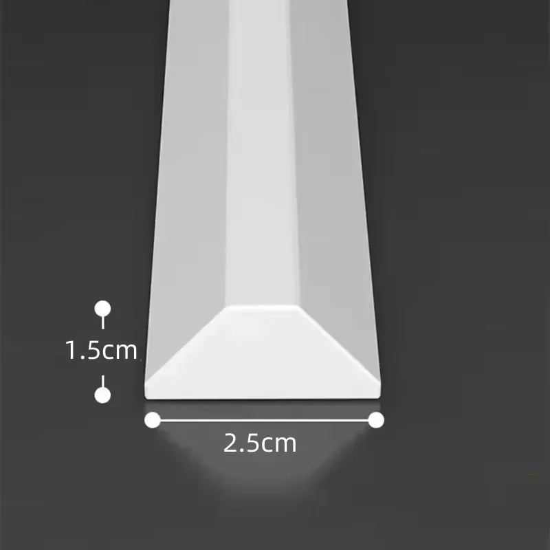 Barrière d'eau pliable en silicone pour salle de bain