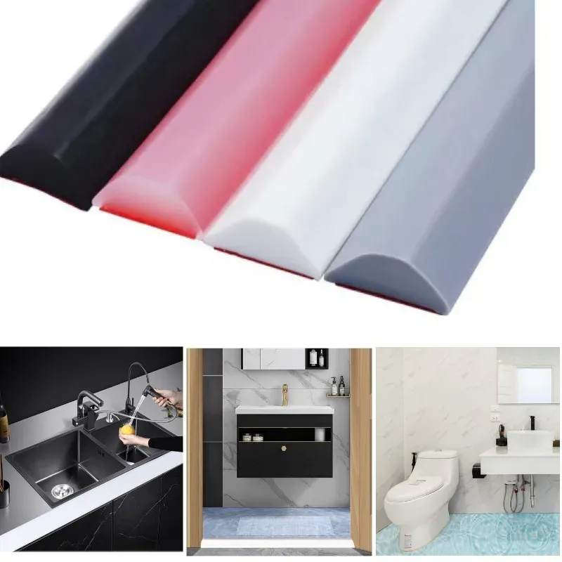 Barrière d'eau en silicone en situation
