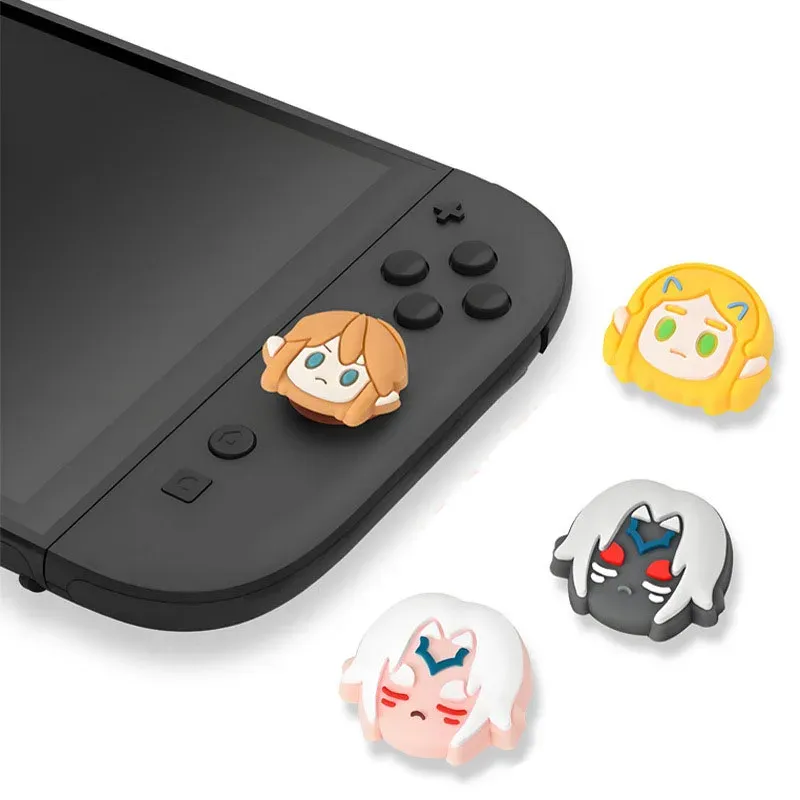 Capuchons de poignée en silicone (lot de 2) pour manettes Joy-Con et Pro Controller Nintendo Switch 2 2