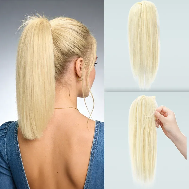 Ce passage est déjà en français, donc je le retraduis en version plus claire et professionnelle :

Extension de queue de cheval synthétique 14 pouces à pince, postiche douce en fibre résistante à la chaleur pour femme, coiffure du quotidien 7