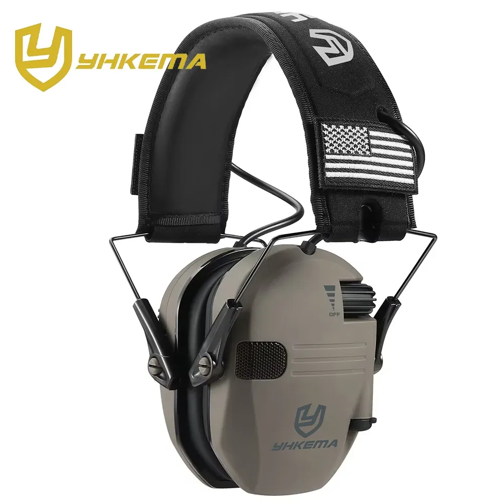 Écouteurs de tir électroniques tactiques, casque anti-bruit pour sports de plein air, amplification du son d'impact 10