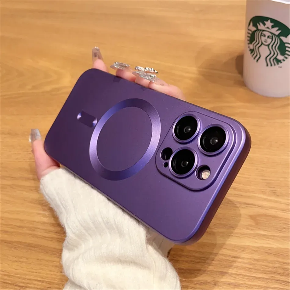 Coque MagSafe en silicone, finition douce