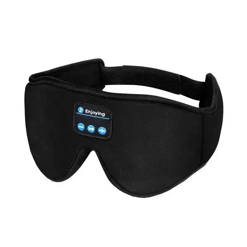 Masque pour les yeux 3D avec écouteurs de sommeil Bluetooth, haut-parleurs HD intégrés et fonction de lecture de musique 8