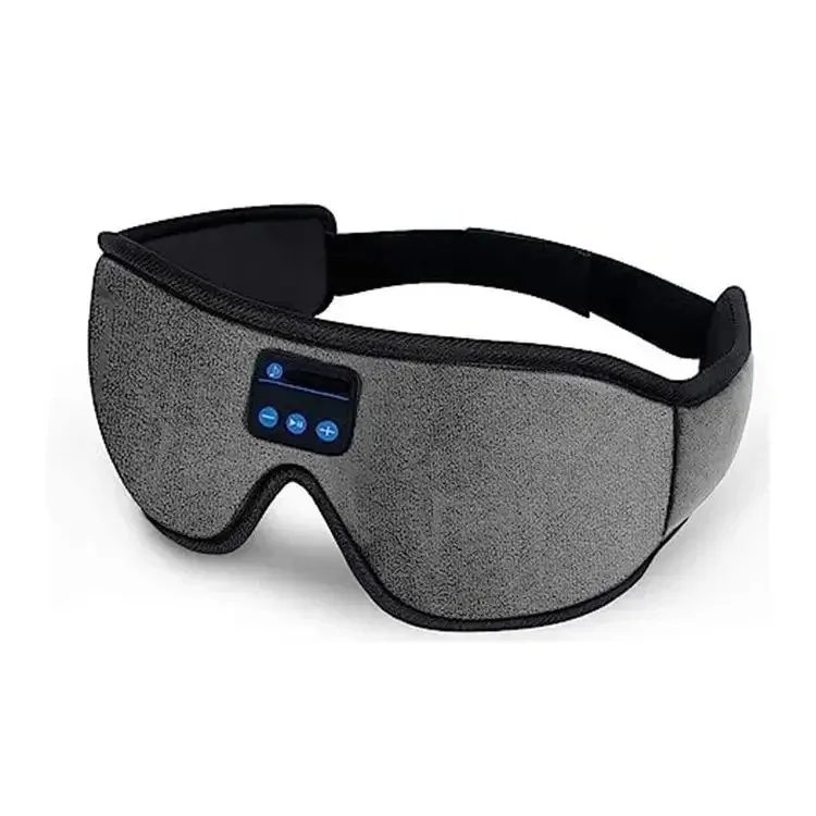 Masque pour les yeux 3D avec écouteurs de sommeil Bluetooth, haut-parleurs HD intégrés et fonction de lecture de musique 9