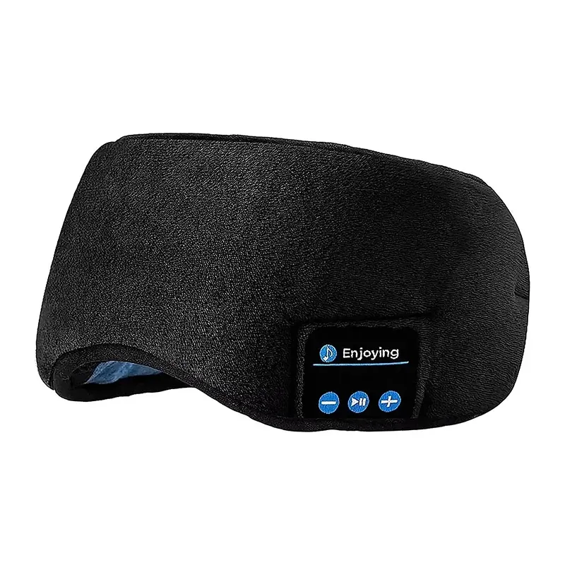 Masque pour les yeux 3D avec écouteurs de sommeil Bluetooth, haut-parleurs HD intégrés et fonction de lecture de musique 7