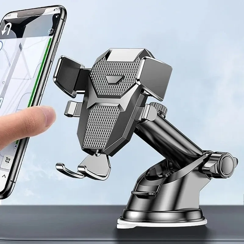 Support de téléphone pour voiture à ventouse, compatible iPhone 13, 12, 11 Pro, Xiaomi, Huawei et Samsung