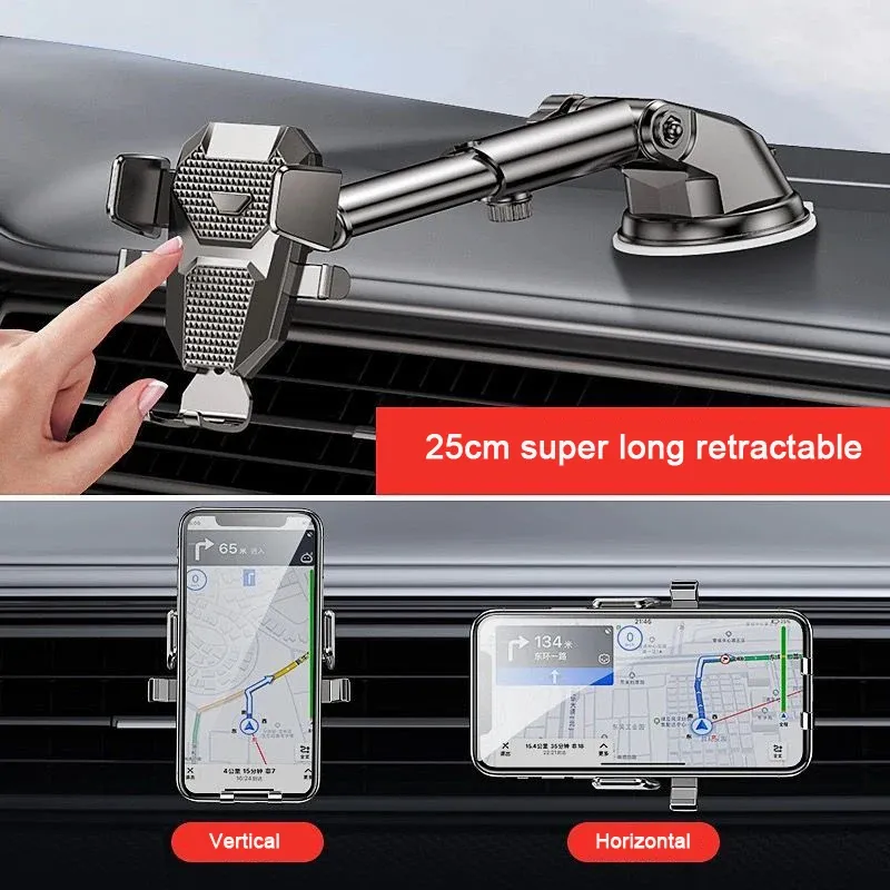 Support de téléphone pour voiture à ventouse, compatible iPhone 13, 12, 11 Pro, Xiaomi, Huawei et Samsung 3