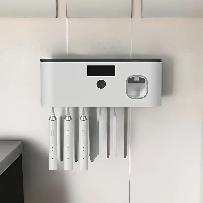 Stérilisateur UV intelligent pour brosses à dents, ambiance lifestyle