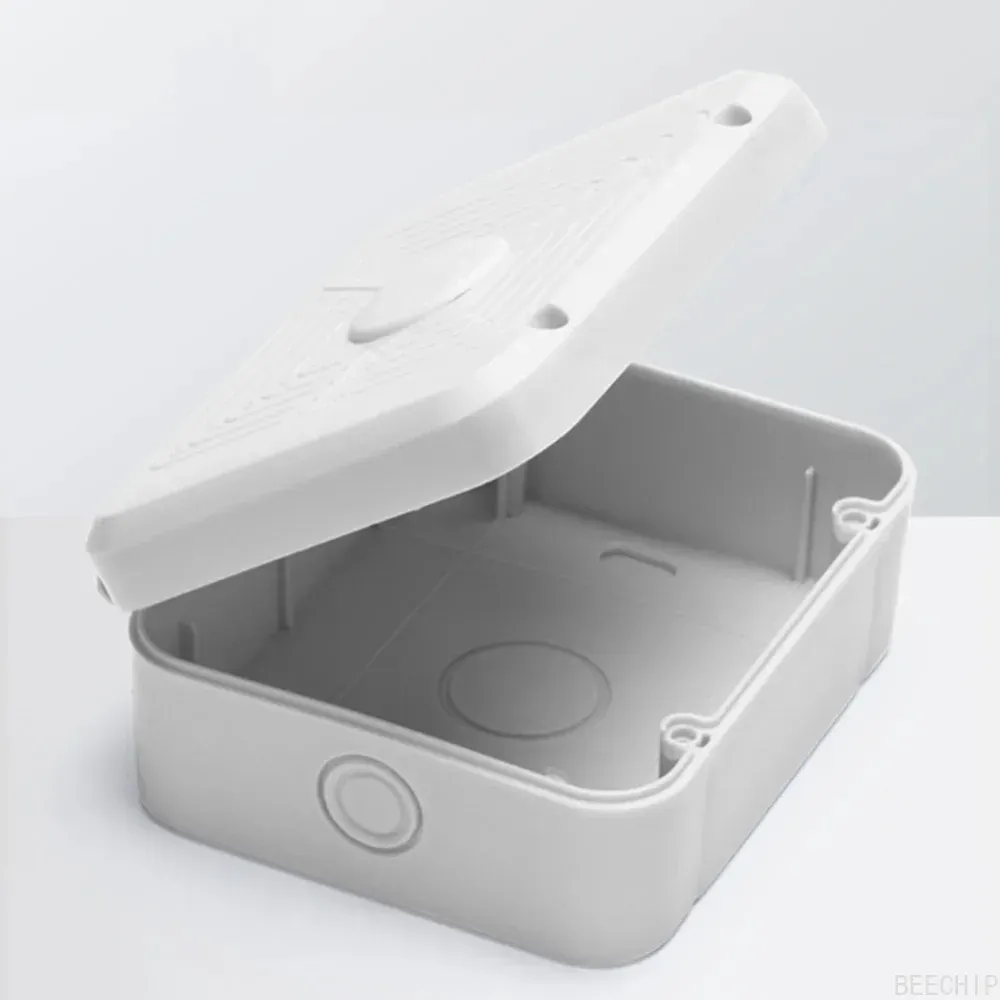 Boîtier de jonction étanche pour caméra CCTV, boîte de protection pour caméra extérieure, blanc 2