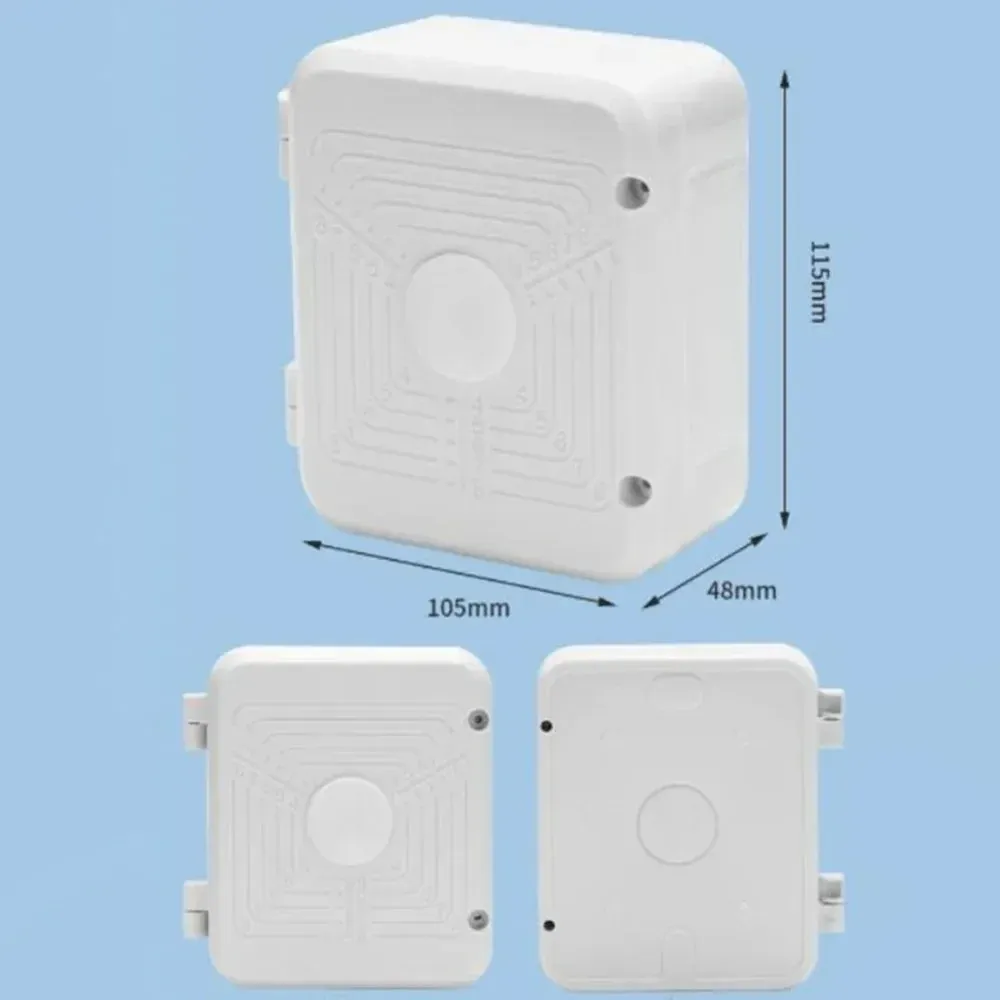 Boîte de protection blanche pour caméra électronique