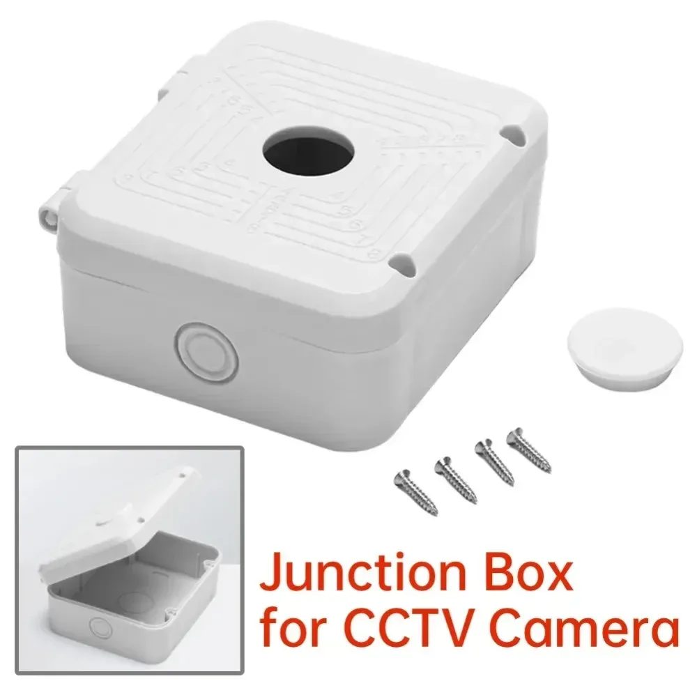 Boîte de jonction étanche blanche pour caméra CCTV
