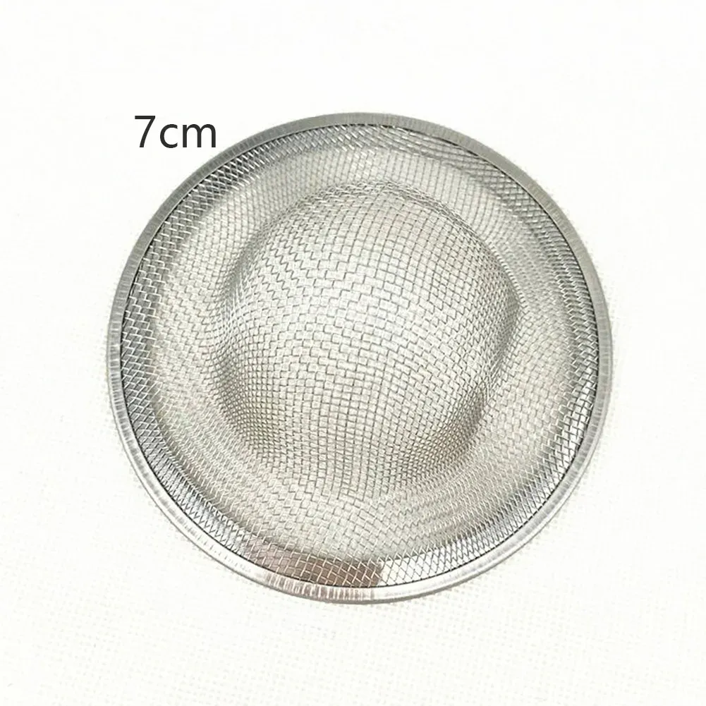 Crépine de douche en acier inoxydable, couvercle de vidange de baignoire, panier filtrant pour évier 10