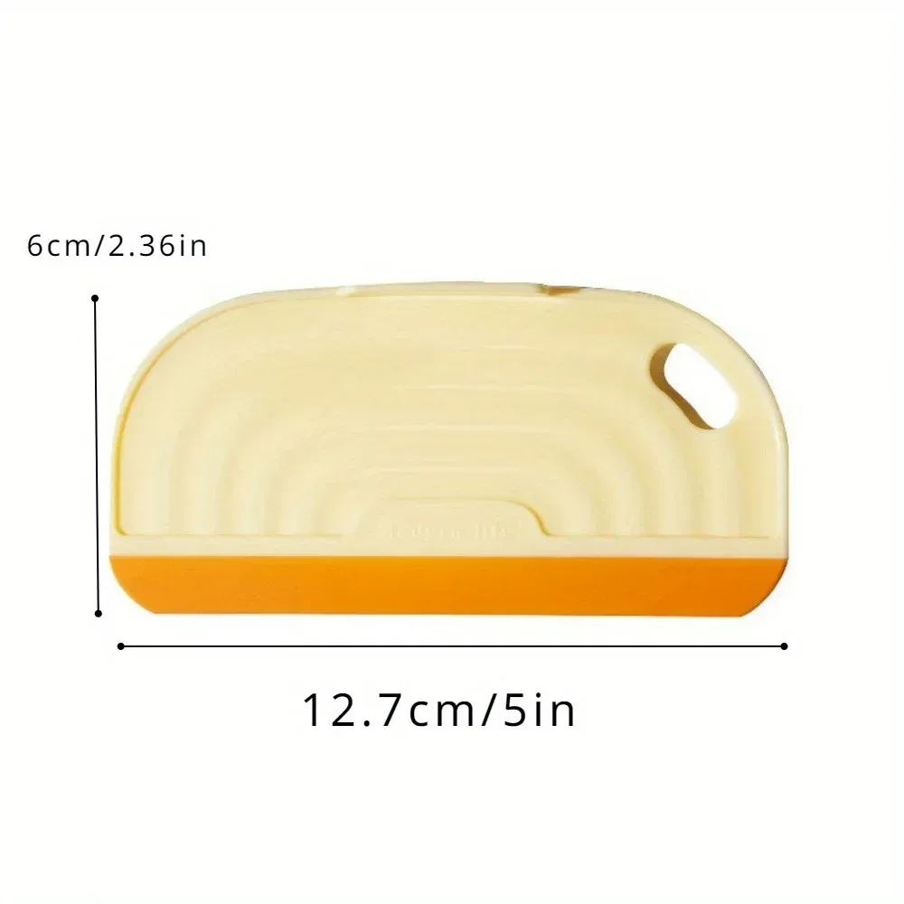 Raclette en silicone souple anti-rayures pour cuisine, évier, miroir et fenêtre 5