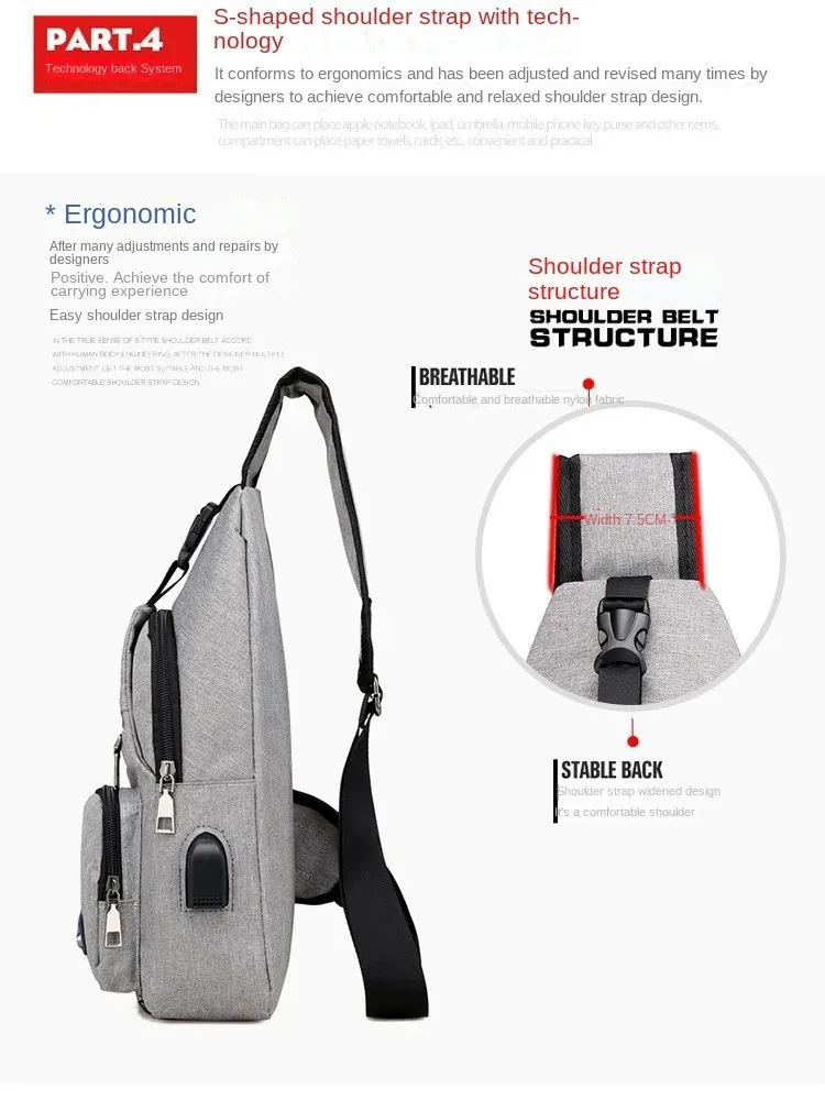Sac homme pratique au quotidien