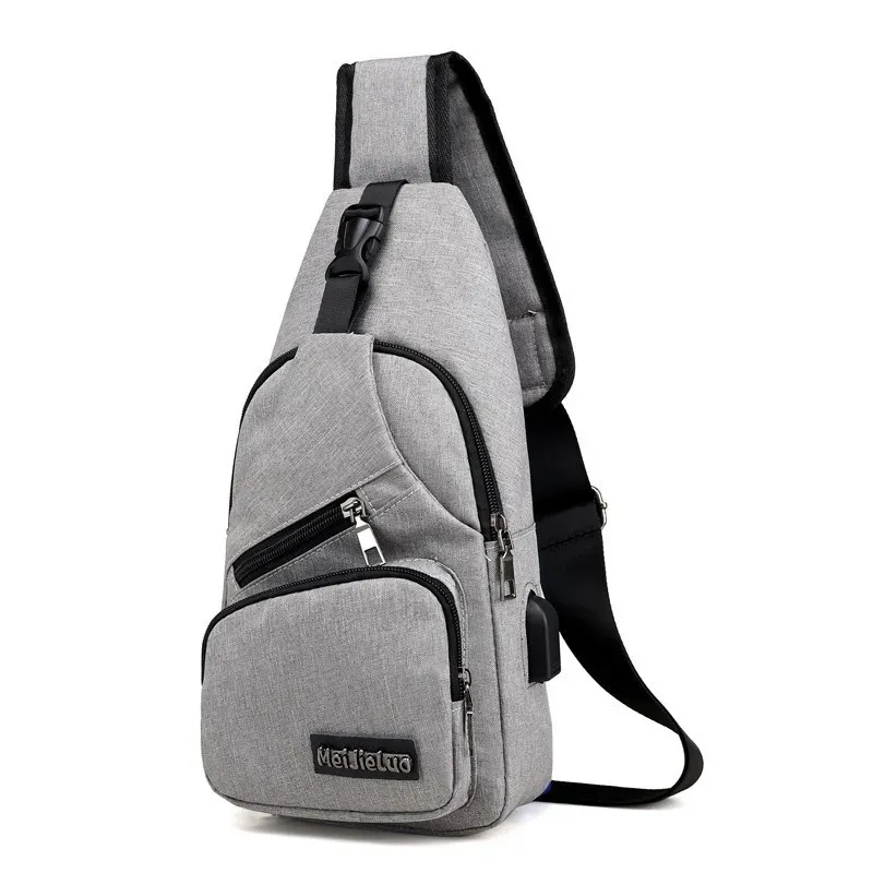 Sac banane et sac bandoulière décontracté pour homme, petit sac messager diagonal en bandoulière, format compact 11