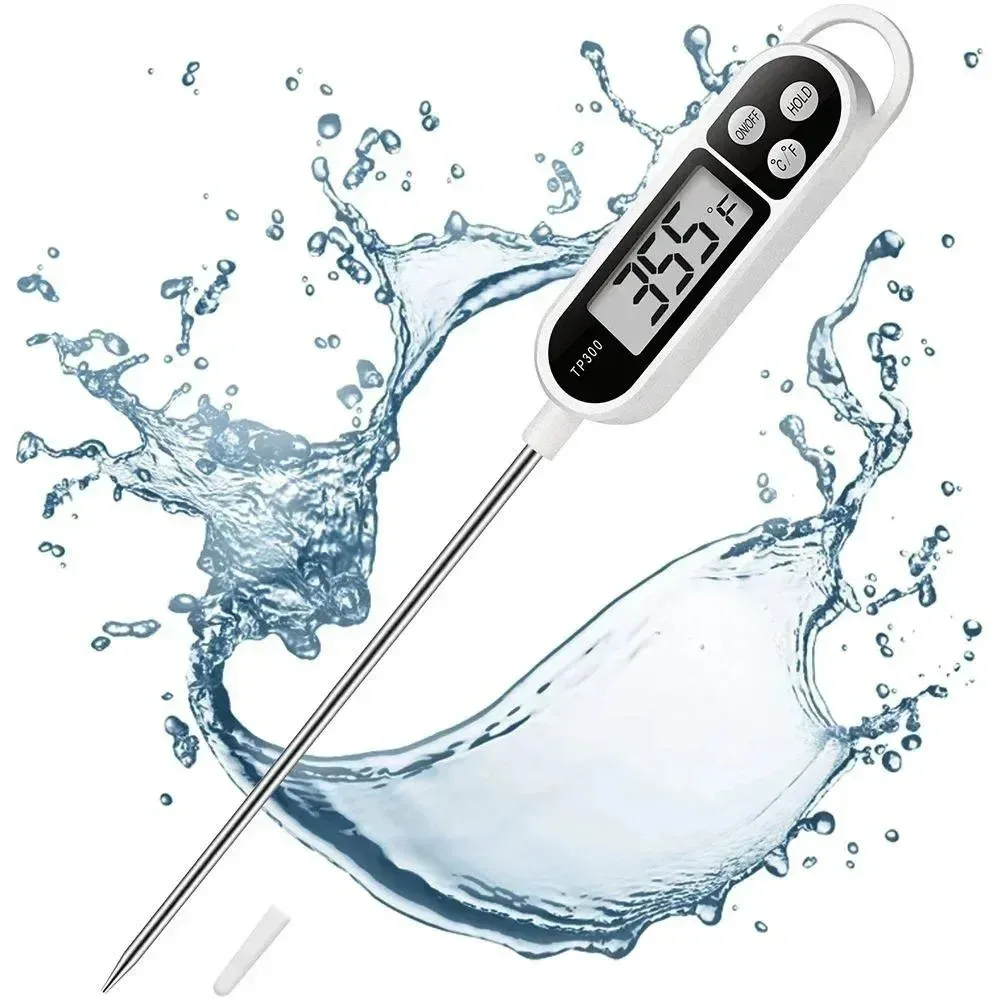 Thermomètre alimentaire numérique TP300 avec sonde pour viande, eau et huile 5
