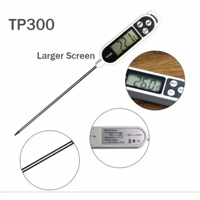 Thermomètre alimentaire TP300 utilisation quotidienne