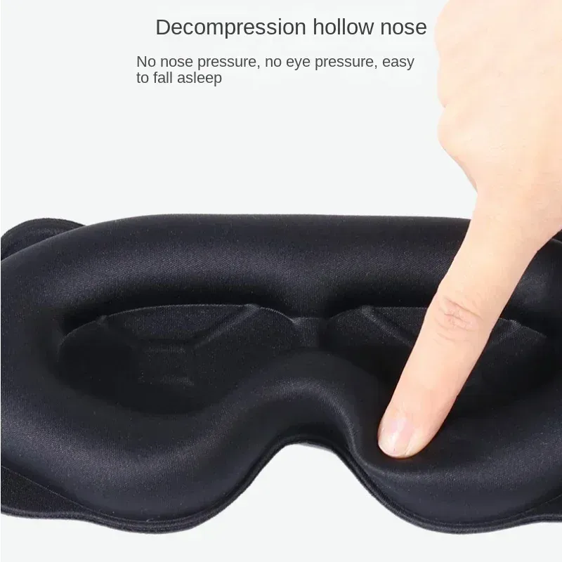 Masque de sommeil 3D occultant pour les yeux, doux et respirant, idéal pour le voyage 5