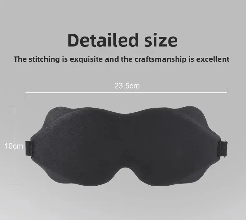 Masque de sommeil 3D, mise en situation