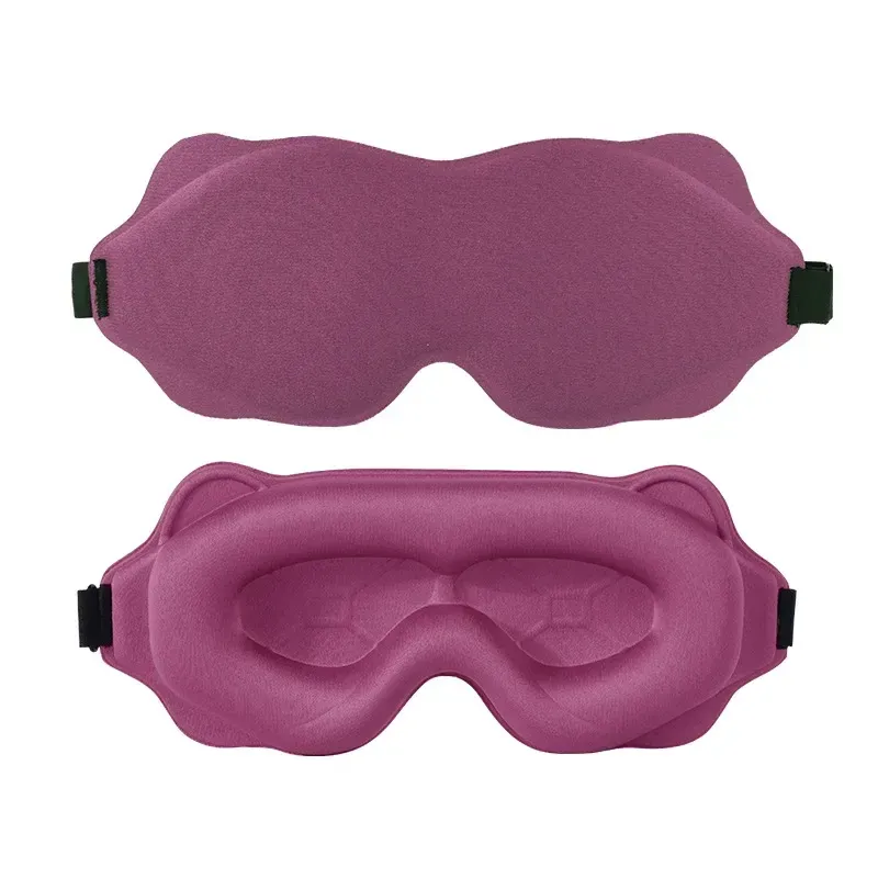 Masque de sommeil 3D occultant pour les yeux, doux et respirant, idéal pour le voyage 9