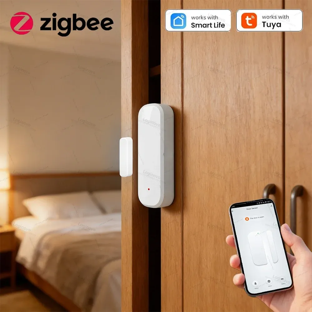 Capteur intelligent de porte et fenêtre Zigbee