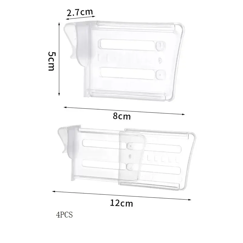 Séparateur de rangement pour réfrigérateur, lot de 4, cloison extensible pour porte, organisateur d'étagère pour bouteilles 7