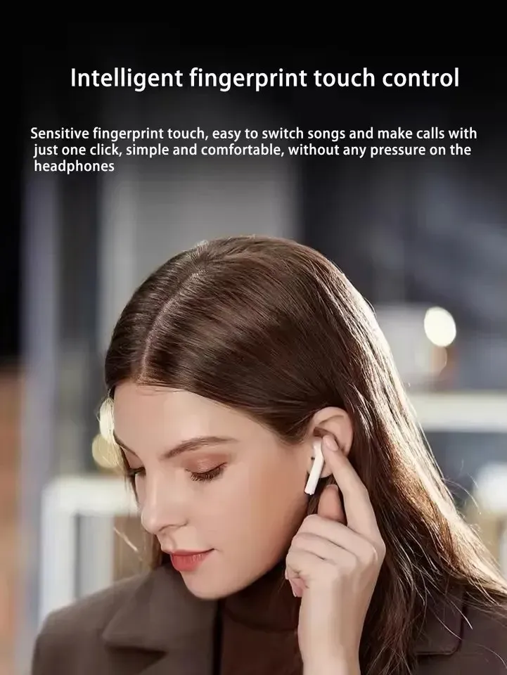 Écouteurs sans fil Bluetooth TWS, mise en situation sportive