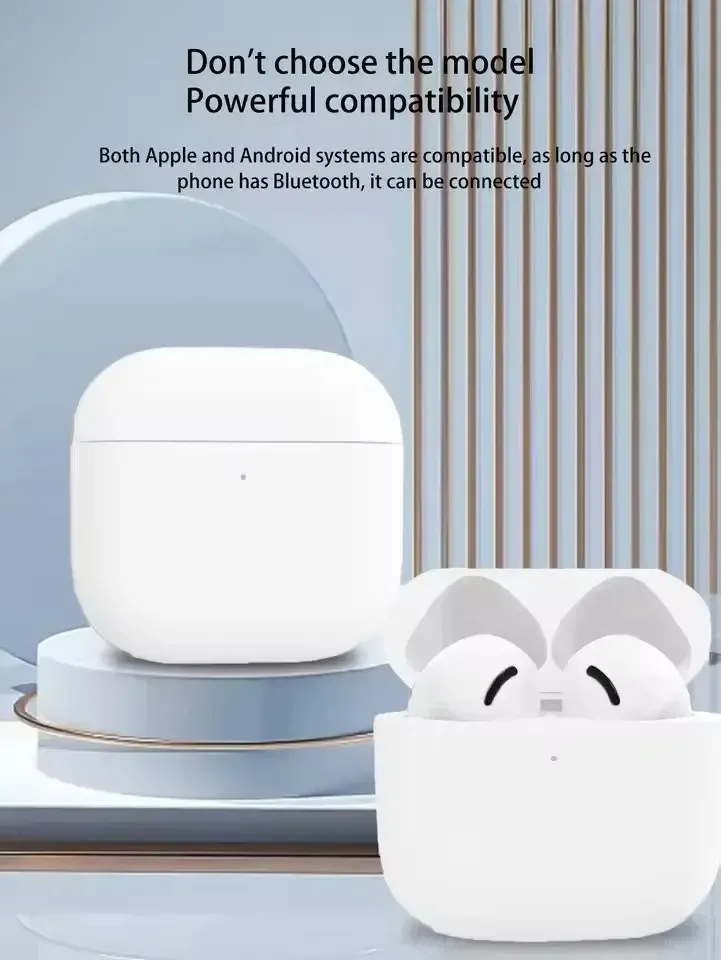 Écouteurs sans fil Bluetooth TWS, détail du design