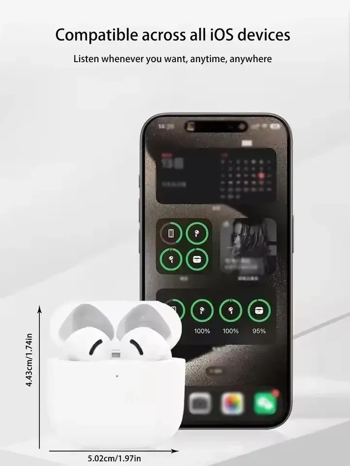 Écouteurs sans fil Bluetooth TWS, liberté de mouvement