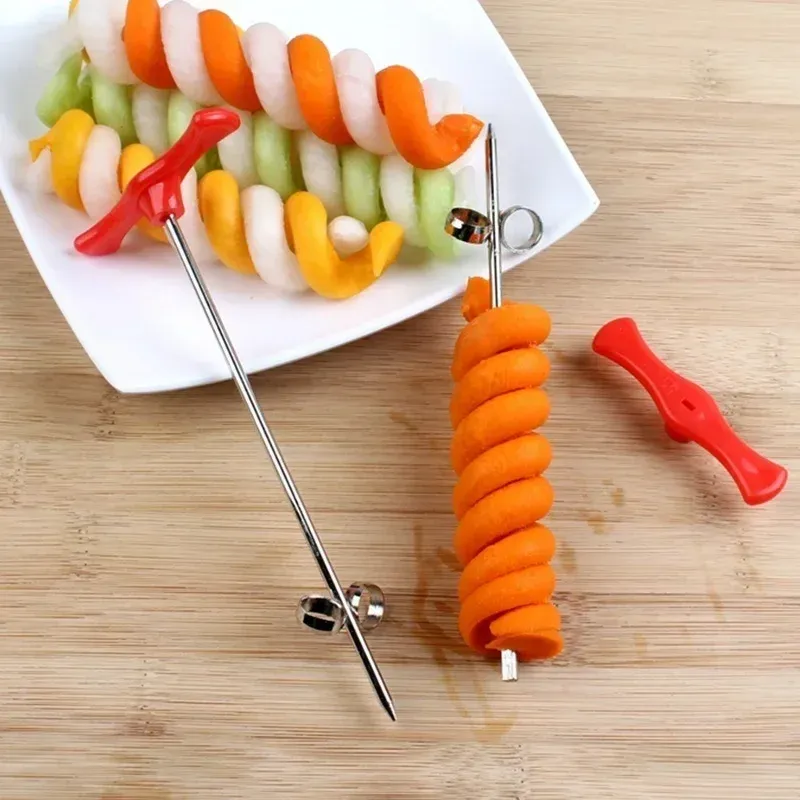 Recettes en spirales avec le couteau