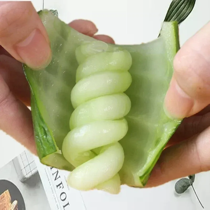 Couteau à spirale en situation de cuisine