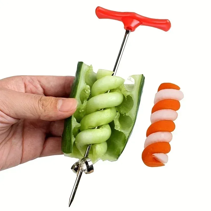 Préparation de spirales de légumes