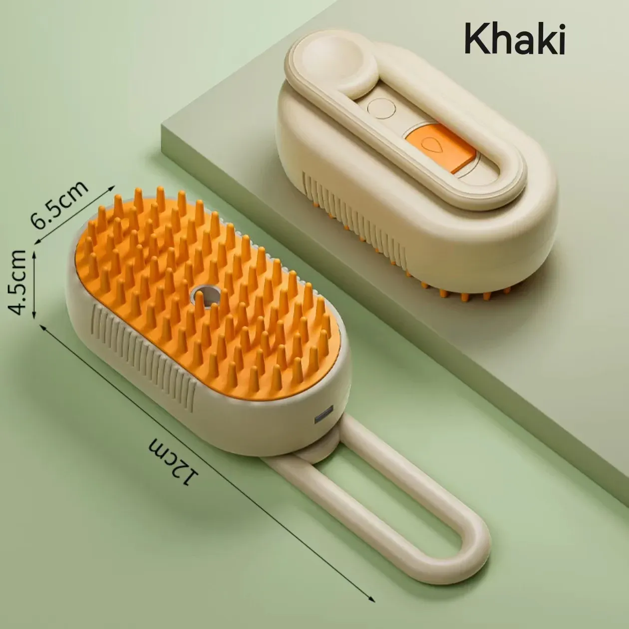 Brosse électrique 3 en 1 pour chiens et chats : toilettage, massage et pulvérisation 8