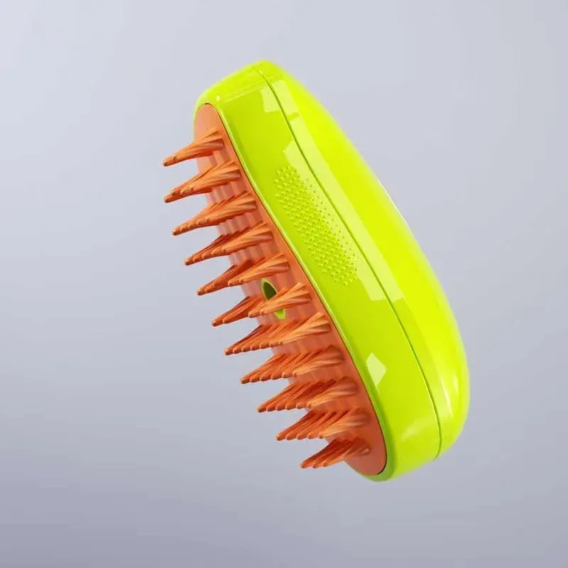 Brosse électrique 3 en 1 pour chiens et chats : toilettage, massage et pulvérisation 7