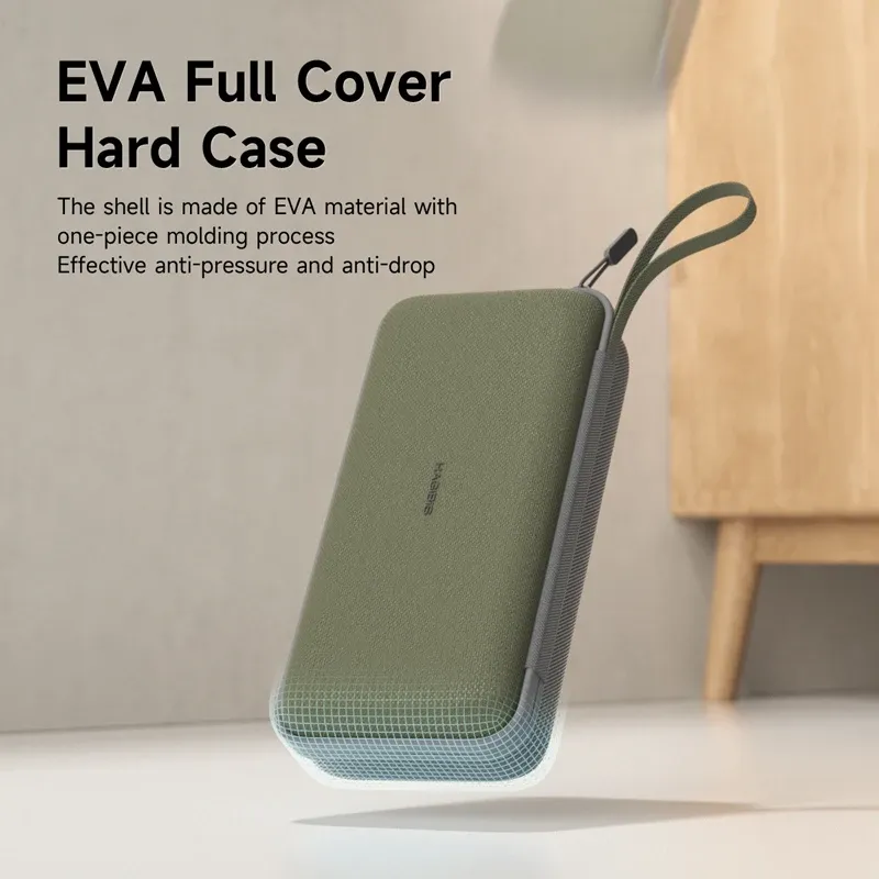 Pochette organisateur électronique de voyage pour câbles, chargeur, carte SD, souris et batterie externe, format portable 5