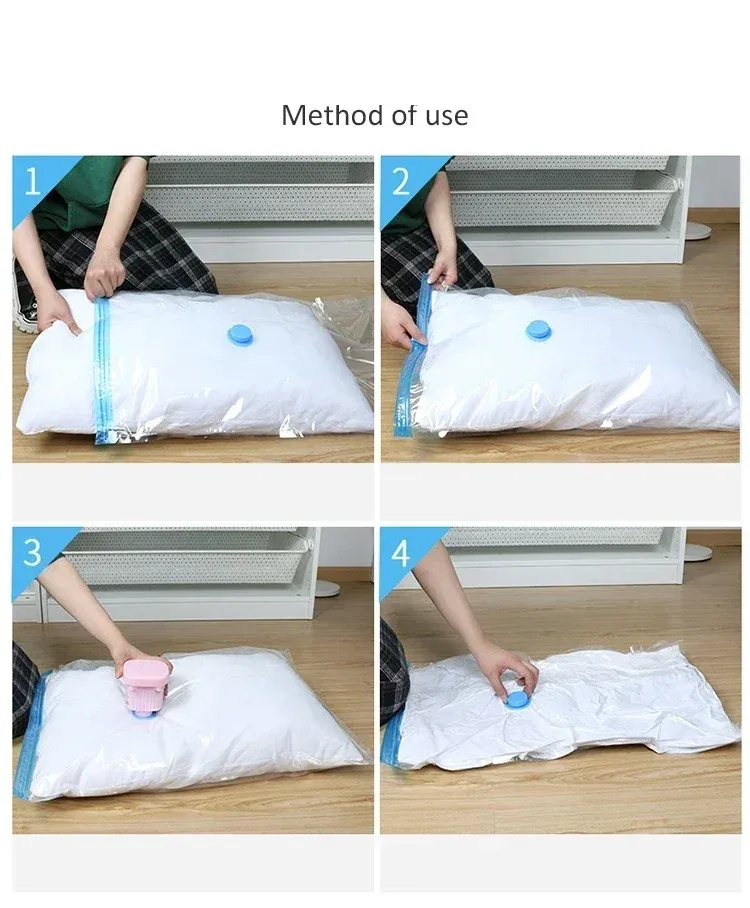 Sac de compression sous vide dans un intérieur moderne