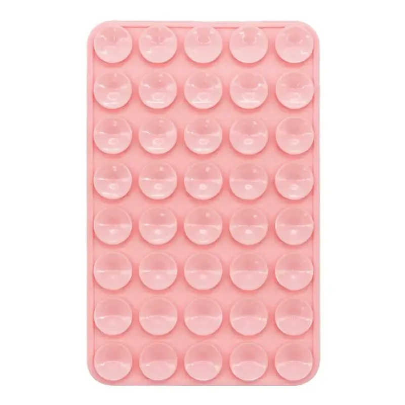 Support de téléphone multifonction à ventouse en silicone double face, fixation pour bureau et voiture, compatible iPhone 13