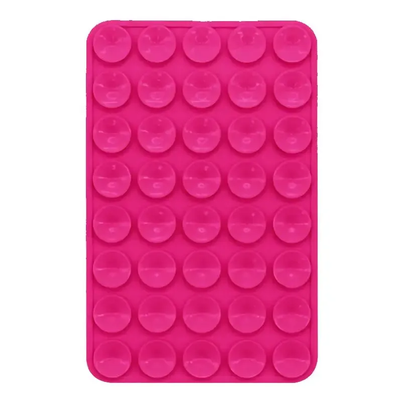 Support de téléphone multifonction à ventouse en silicone double face, fixation pour bureau et voiture, compatible iPhone 11