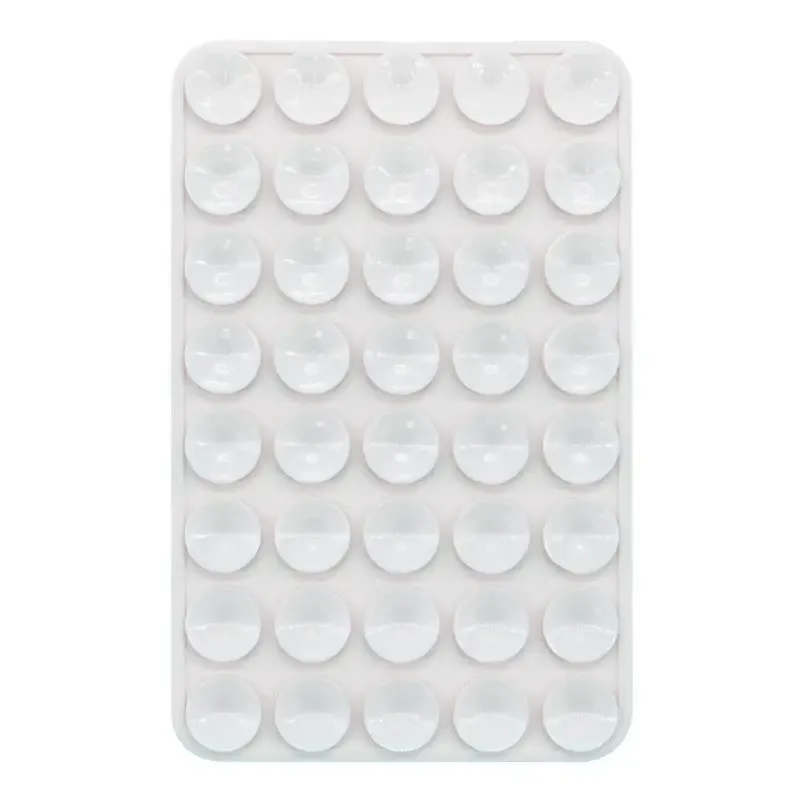 Support de téléphone multifonction à ventouse en silicone double face, fixation pour bureau et voiture, compatible iPhone 8