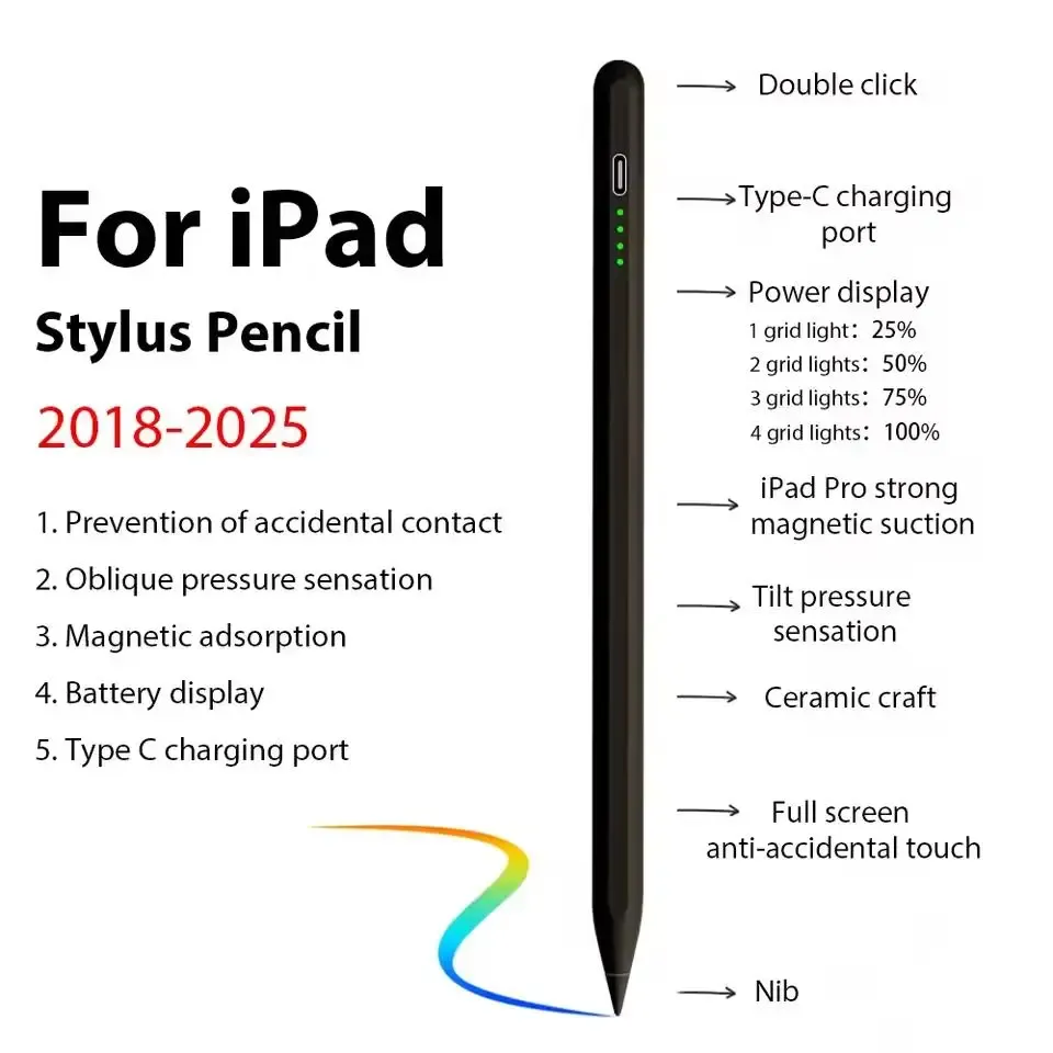 Stylet universel - Stylo tactile compatible avec iPad, Huawei, Xiaomi, etc. 10