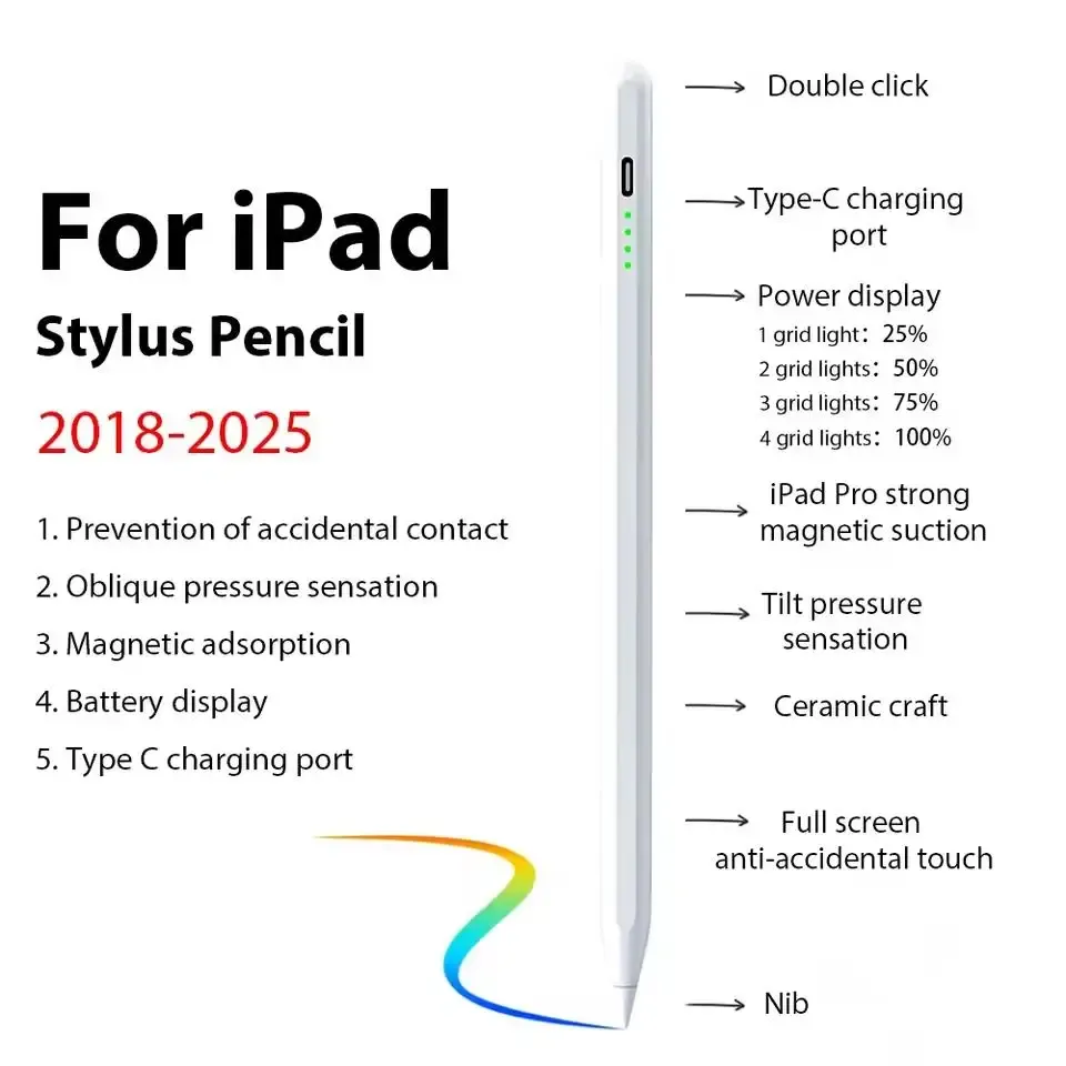 Stylet universel - Stylo tactile compatible avec iPad, Huawei, Xiaomi, etc. 11