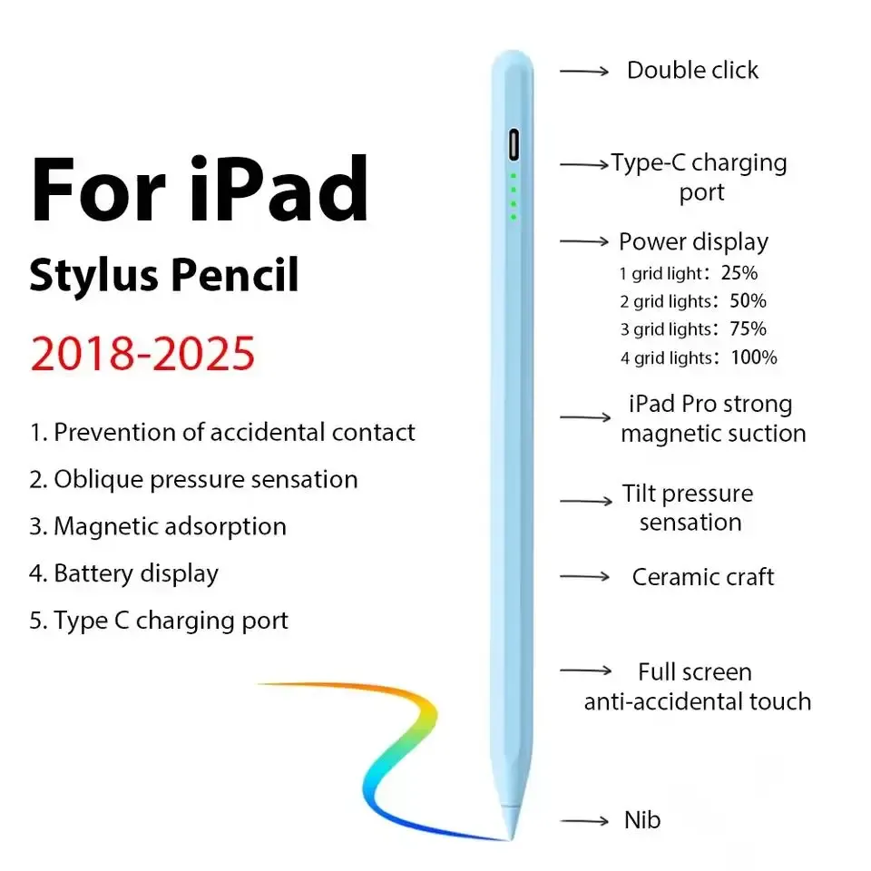 Stylet universel - Stylo tactile compatible avec iPad, Huawei, Xiaomi, etc. 9