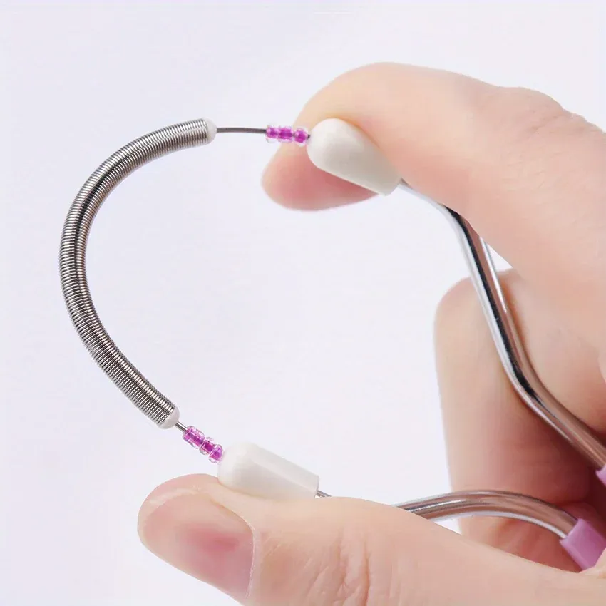 Épilateur facial électrique sans fil à rouleau à ressort, indolore et portable pour lèvres, sourcils et joues, lot de 1 ou 2 pièces 2