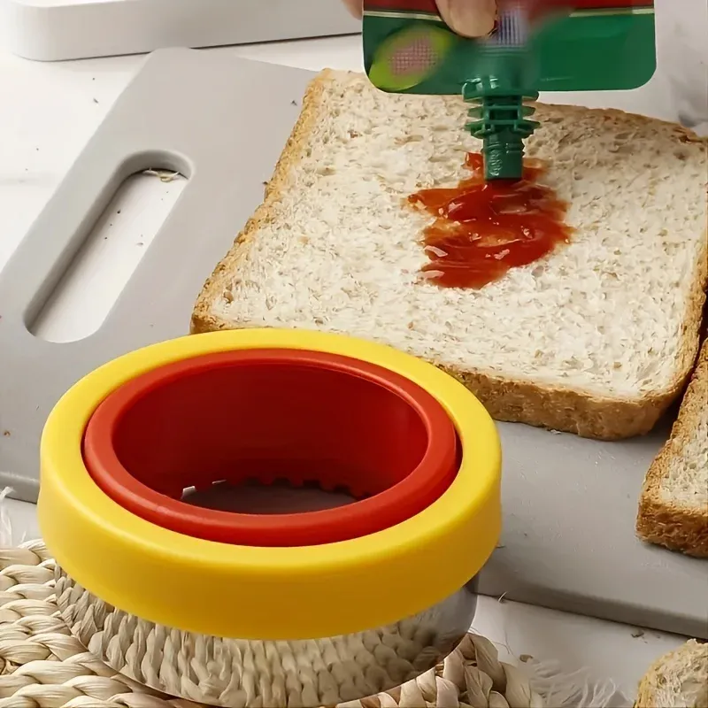 Emporte-pièce carré en acier inoxydable pour enfants, coupe-sandwich DIY, outil de pâtisserie pour biscuits, accessoires de cuisine 6