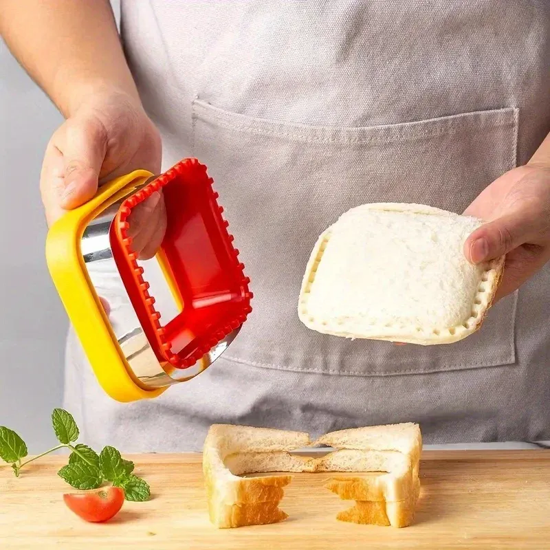 Détail du coupe-sandwich en acier inoxydable