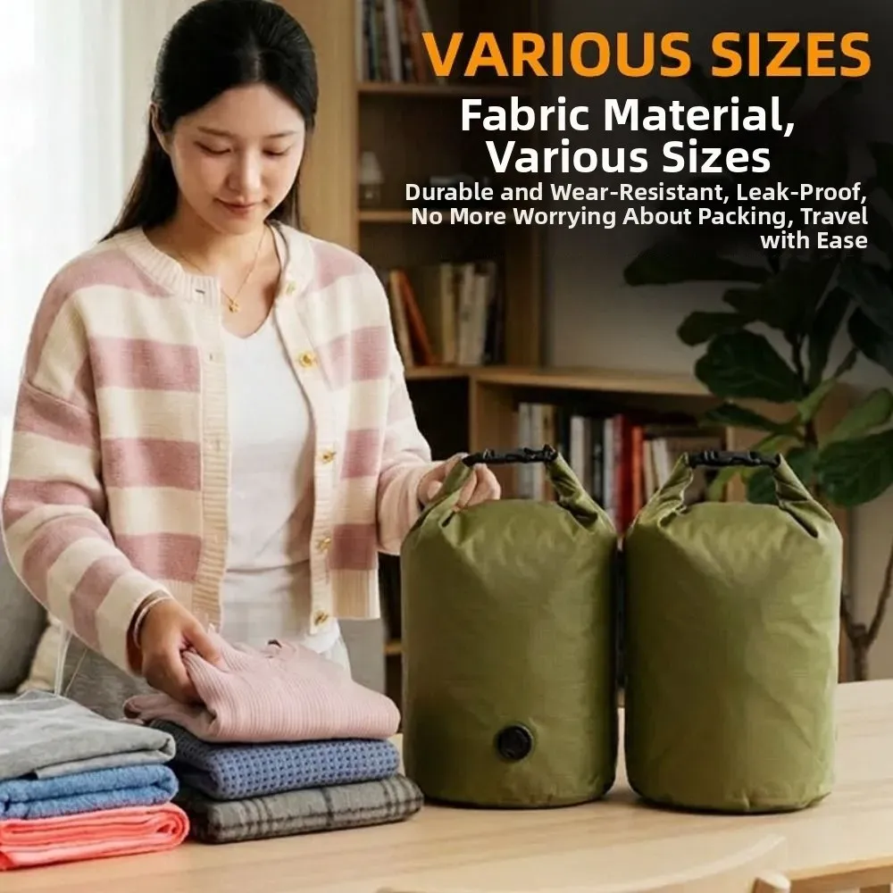Sacs de rangement sous vide réutilisables, compacts et anti-poussière, idéaux pour les voyages 6