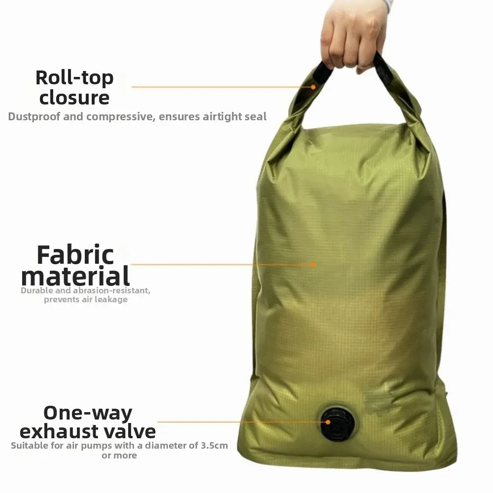 Détail de la compression des vêtements