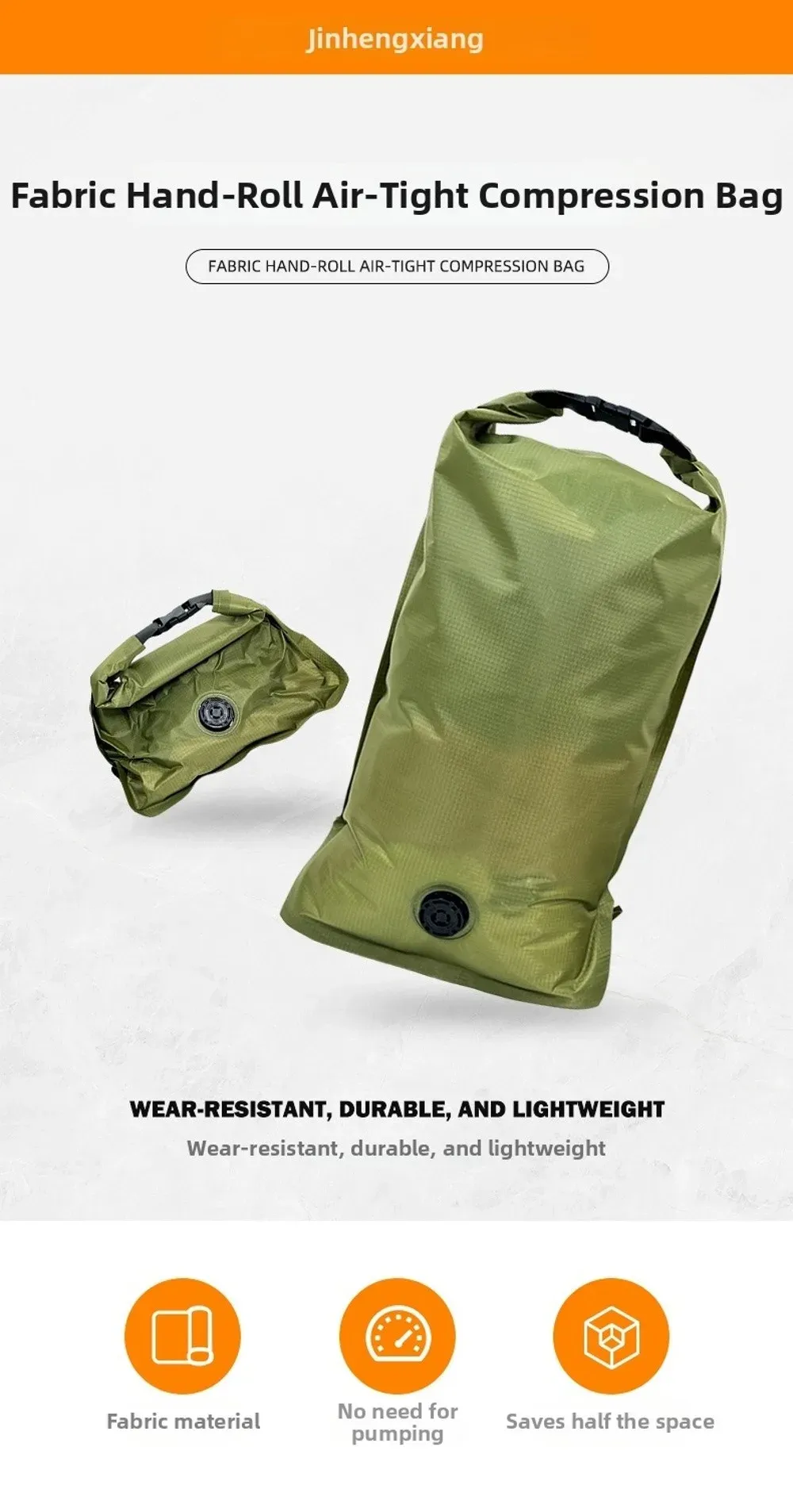 Sac de rangement sous vide, présentation produit